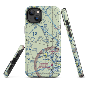 Wayne Brown Airport (37LA) VFR Sectional  Tough iPhone Case