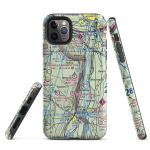 Wayne Delp Airport (33NY) VFR Sectional  Tough iPhone Case