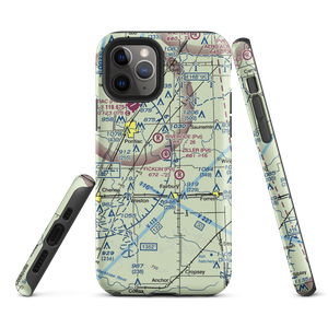 Wayne Ziller Jr Airport (4IL2) VFR Sectional  Tough iPhone Case