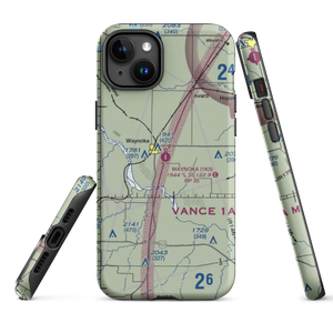 Waynoka Municipal Airport (1K5) VFR Sectional  Tough iPhone Case