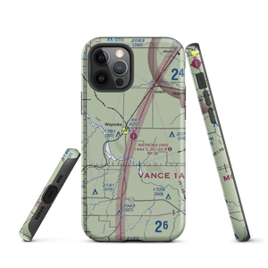 Waynoka Municipal Airport (1K5) VFR Sectional  Tough iPhone Case