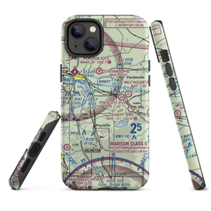 Weatherbee Field (7WI6) VFR Sectional  Tough iPhone Case