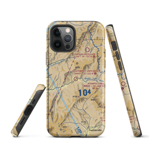 Weatherby US Forest Service Airport (52U) VFR Sectional  Tough iPhone Case