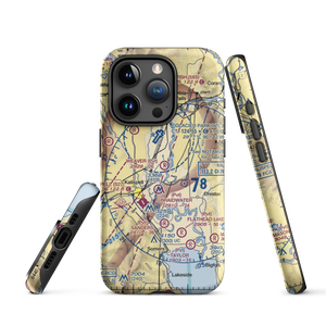 Weaver Airport (MT54) VFR Sectional  Tough iPhone Case