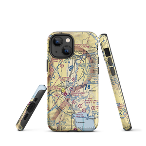 Weaver Airport (MT54) VFR Sectional  Tough iPhone Case