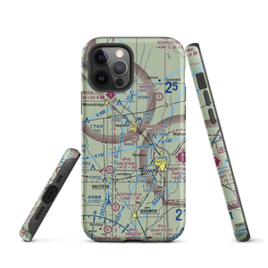 Weaver Ranch Airport (53KS) VFR Sectional  Tough iPhone Case