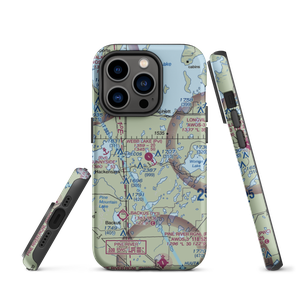 Webb Lake Airport (MN00) VFR Sectional  Tough iPhone Case