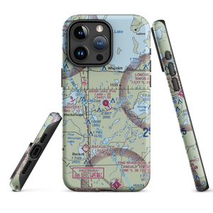 Webb Lake Airport (MN00) VFR Sectional  Tough iPhone Case