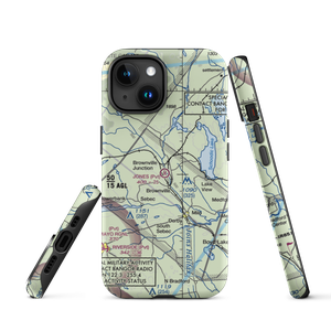 Webber Jones Airport (ME03) VFR Sectional  Tough iPhone Case