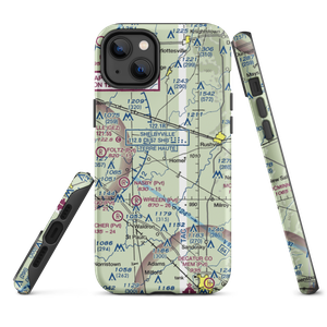 Webster Airport (1II0) VFR Sectional  Tough iPhone Case