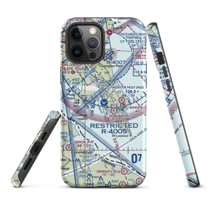 Webster Nolf Airport (NUI) VFR Sectional  Tough iPhone Case