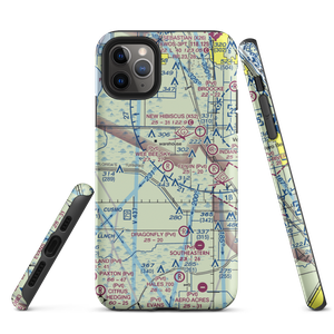 Wee Bee Sky Ranch Airport (70FA) VFR Sectional  Tough iPhone Case