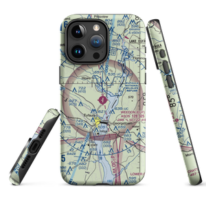 Weedon Field (EUF) VFR Sectional  Tough iPhone Case