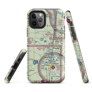 Weeks Airport (8TX8) VFR Sectional  Tough iPhone Case