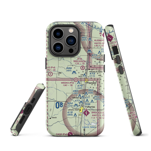 Weeks Airport (8TX8) VFR Sectional  Tough iPhone Case