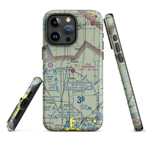 Weelborg Airport (9SD9) VFR Sectional  Tough iPhone Case