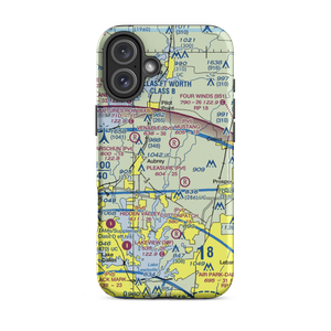 Weems Farm Airport (2TE3) VFR Sectional  Tough iPhone Case