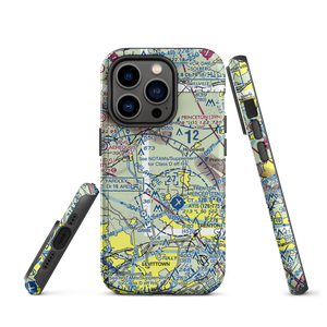 Weidel/Private/ Airport (2NJ3) VFR Sectional  Tough iPhone Case