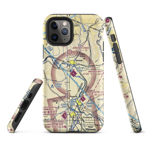 Weiser Municipal Airport (S87) VFR Sectional  Tough iPhone Case