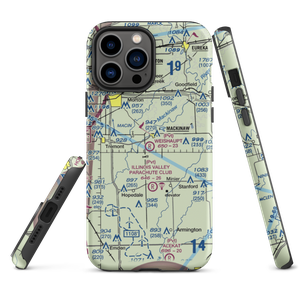 Weishaupt Airport (9IL6) VFR Sectional  Tough iPhone Case
