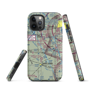 Weiss Acres Airport (24KS) VFR Sectional  Tough iPhone Case