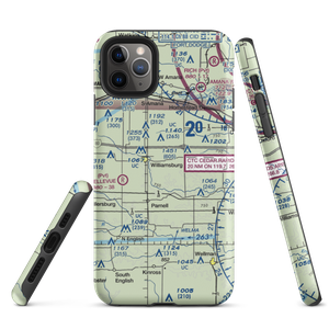 Weiss Airport (4IA8) VFR Sectional  Tough iPhone Case