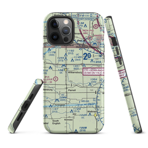 Weiss Airport (4IA8) VFR Sectional  Tough iPhone Case