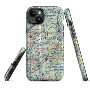 Weiss Farm Airport (JY24) VFR Sectional  Tough iPhone Case