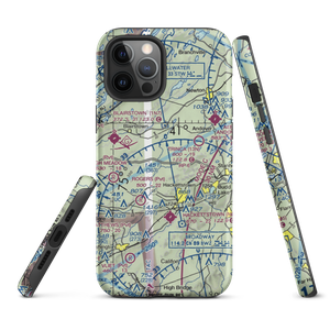 Weiss Farm Airport (JY24) VFR Sectional  Tough iPhone Case