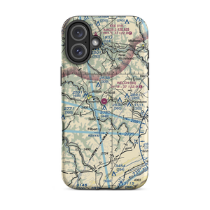 Welch Municipal Airport (I25) VFR Sectional  Tough iPhone Case