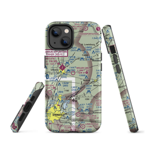 Weller Airport (38I) VFR Sectional  Tough iPhone Case