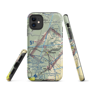 Weller Canyon Airport (30WA) VFR Sectional  Tough iPhone Case