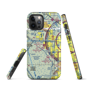 Wellington Aero Club Airport (FD38) VFR Sectional  Tough iPhone Case