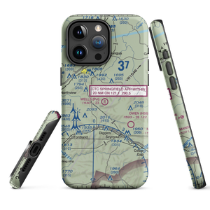 Wells Airport (MO85) VFR Sectional  Tough iPhone Case