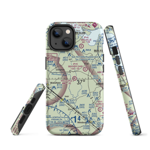 Wells Airport (VA56) VFR Sectional  Tough iPhone Case