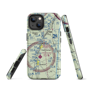 Wells Farm Airport (6MS2) VFR Sectional  Tough iPhone Case