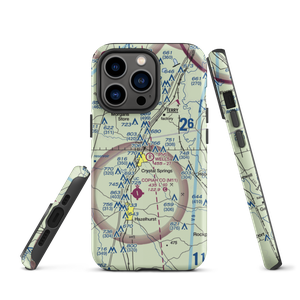 Wells Farm Airport (6MS2) VFR Sectional  Tough iPhone Case