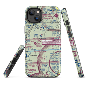 Wells Flying Service Airport (14FL) VFR Sectional  Tough iPhone Case