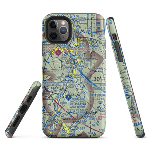 Wellsburg Seaplane Base (WV46) VFR Sectional  Tough iPhone Case