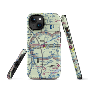 Welsh Airport (6R1) VFR Sectional  Tough iPhone Case