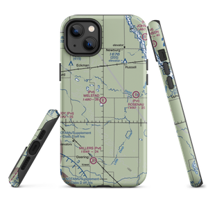 Welstad Farms Airstrip (NA73) VFR Sectional  Tough iPhone Case