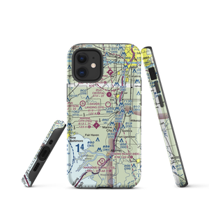 Wenning Landing Area Airport (MI37) VFR Sectional  Tough iPhone Case