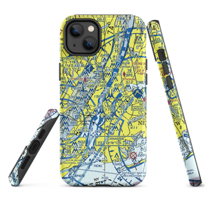 West 30th St. Heliport (JRA) VFR Sectional  Tough iPhone Case