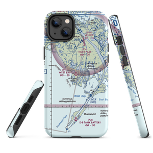 West Bay Seaplane Base (LA98) VFR Sectional  Tough iPhone Case