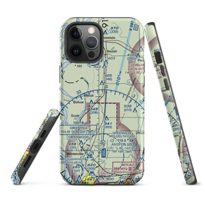 West Bolivar Flying Service Airport (MS37) VFR Sectional  Tough iPhone Case