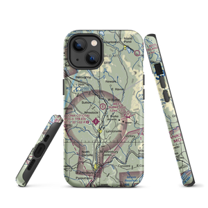 West Burke Aerodrome (VT56) VFR Sectional  Tough iPhone Case