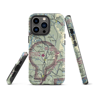 West Burke Aerodrome (VT56) VFR Sectional  Tough iPhone Case