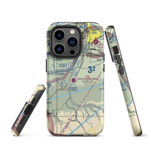 West Buttercreek Airport (OL02) VFR Sectional  Tough iPhone Case