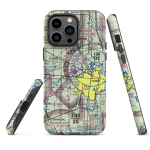 West Fargo Municipal Airport (D54) VFR Sectional  Tough iPhone Case