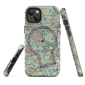 West Georgia Regional O V Gray Field (CTJ) VFR Sectional  Tough iPhone Case